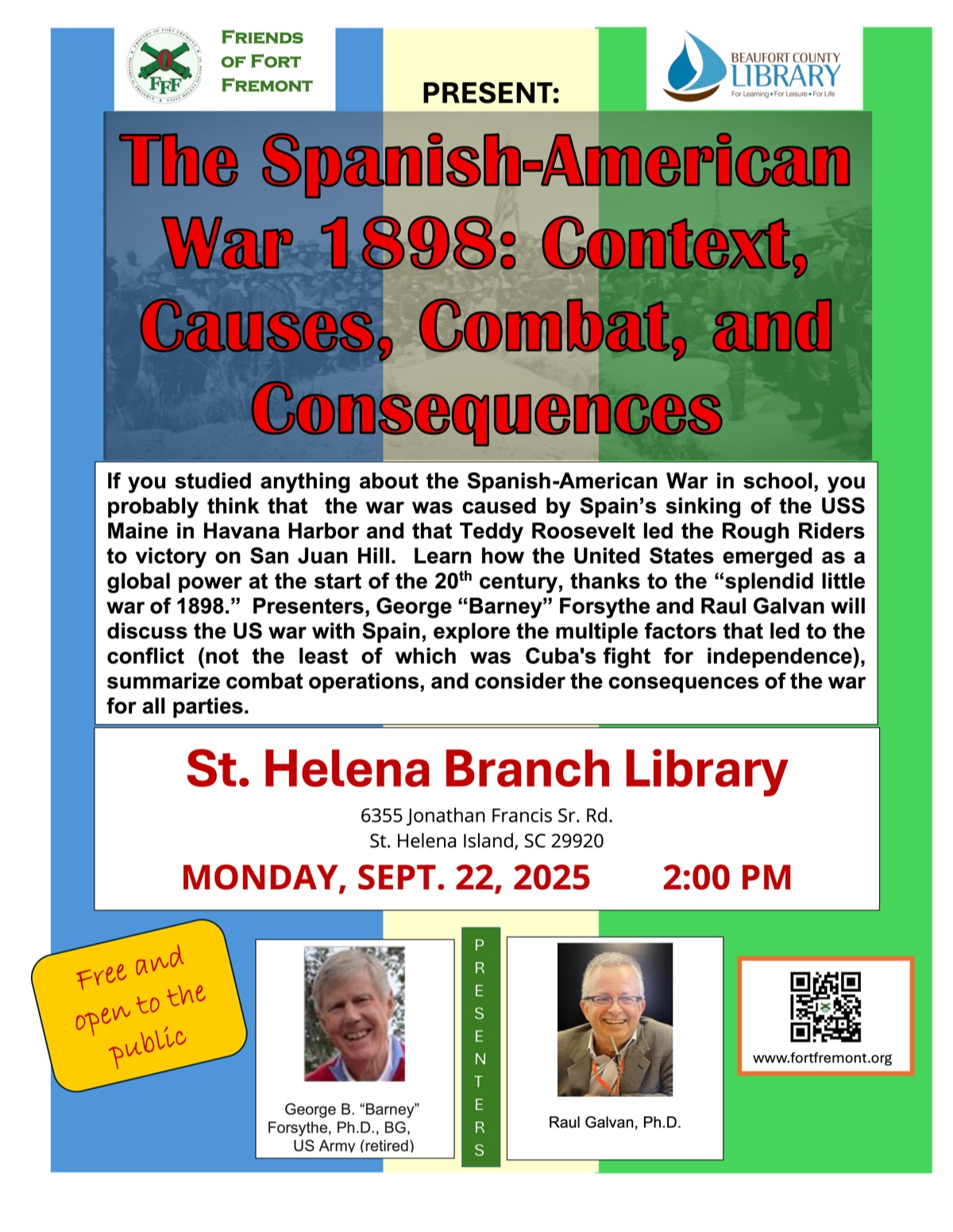 Spanish American war poster